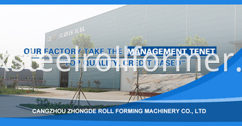 roll forming machine factory